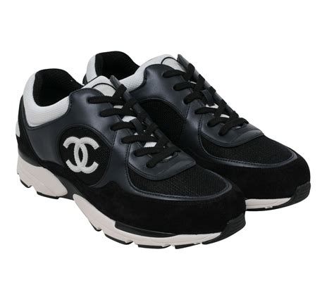 navy chanel trainers|chanel shoes for men.